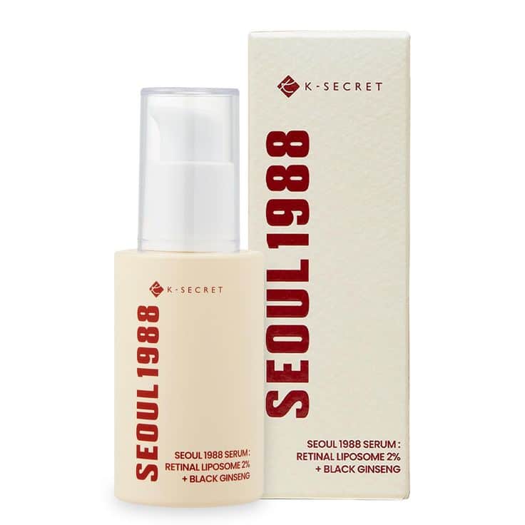 K-SECRET SEOUL 1988 Serum : Retinal 2% + Black Ginseng